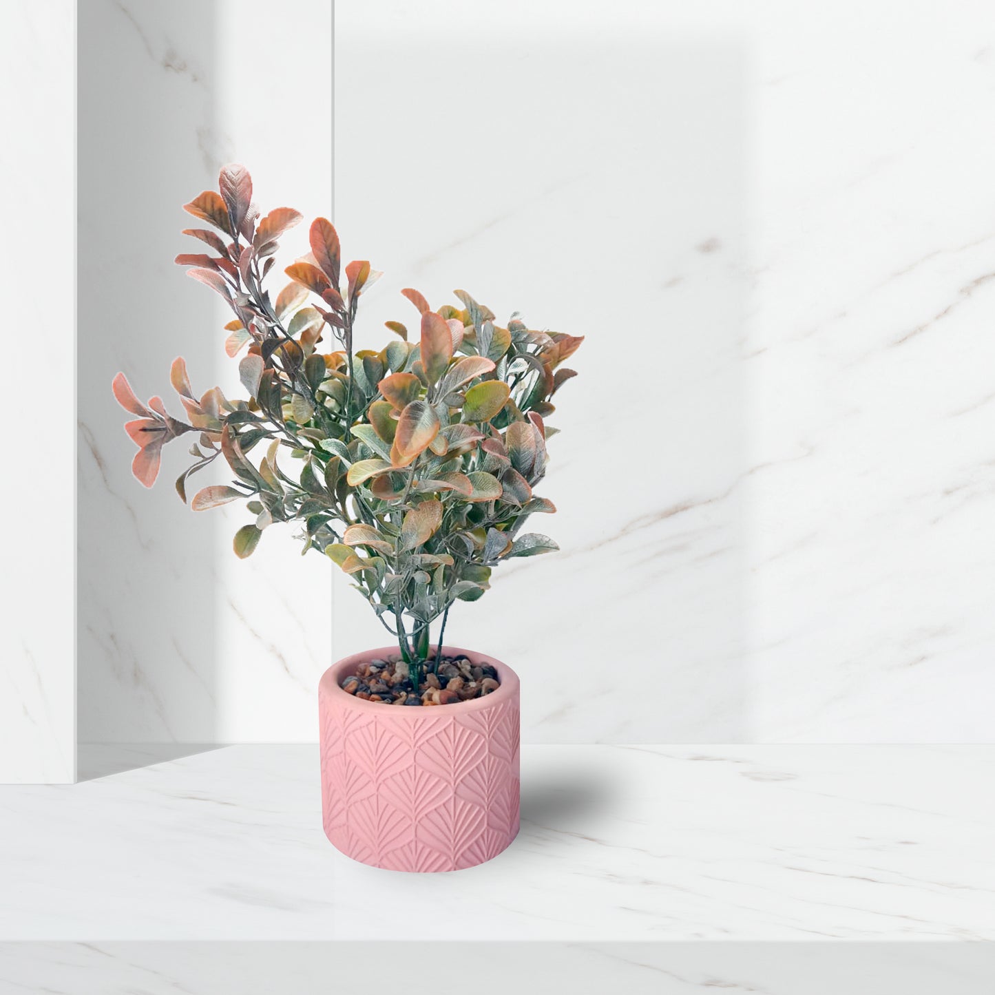 Arreglo Artificial Circular Motivos Rosa