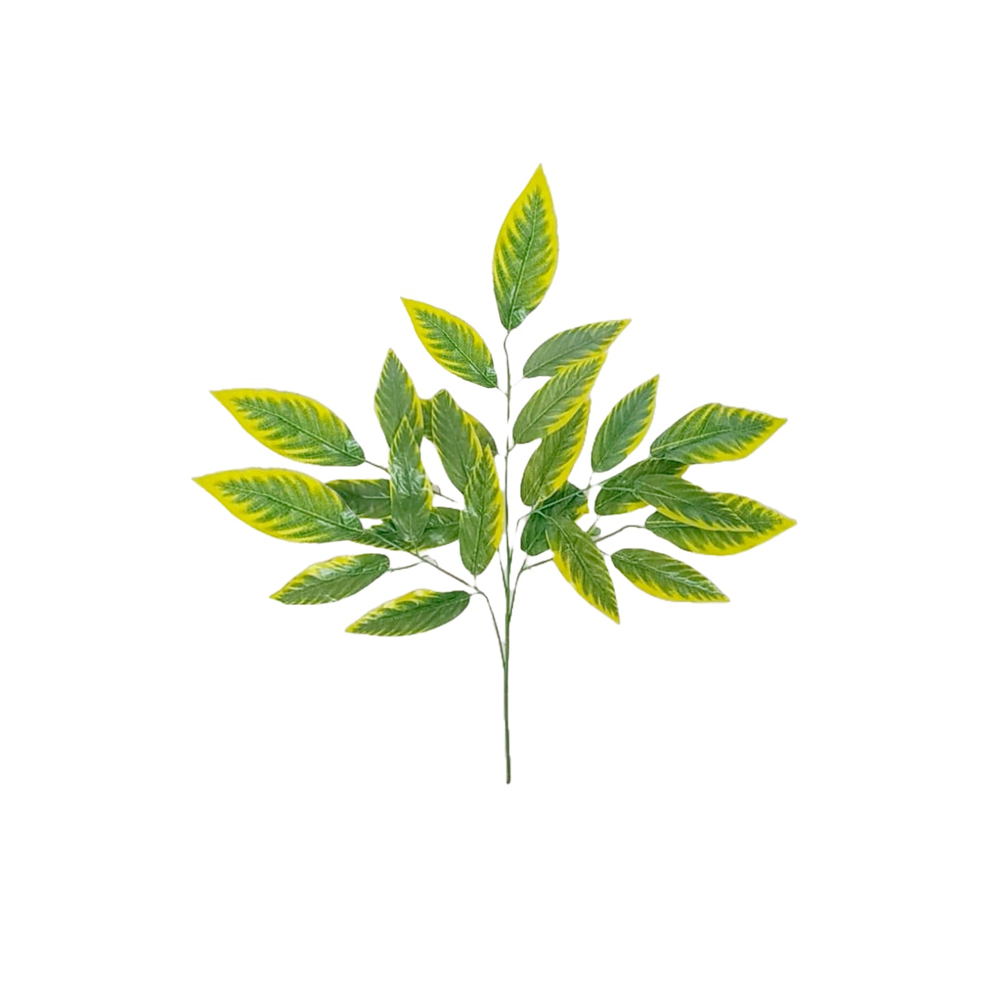 Planta Artificial Hoja Verde Amarillo 70 CM RC5017