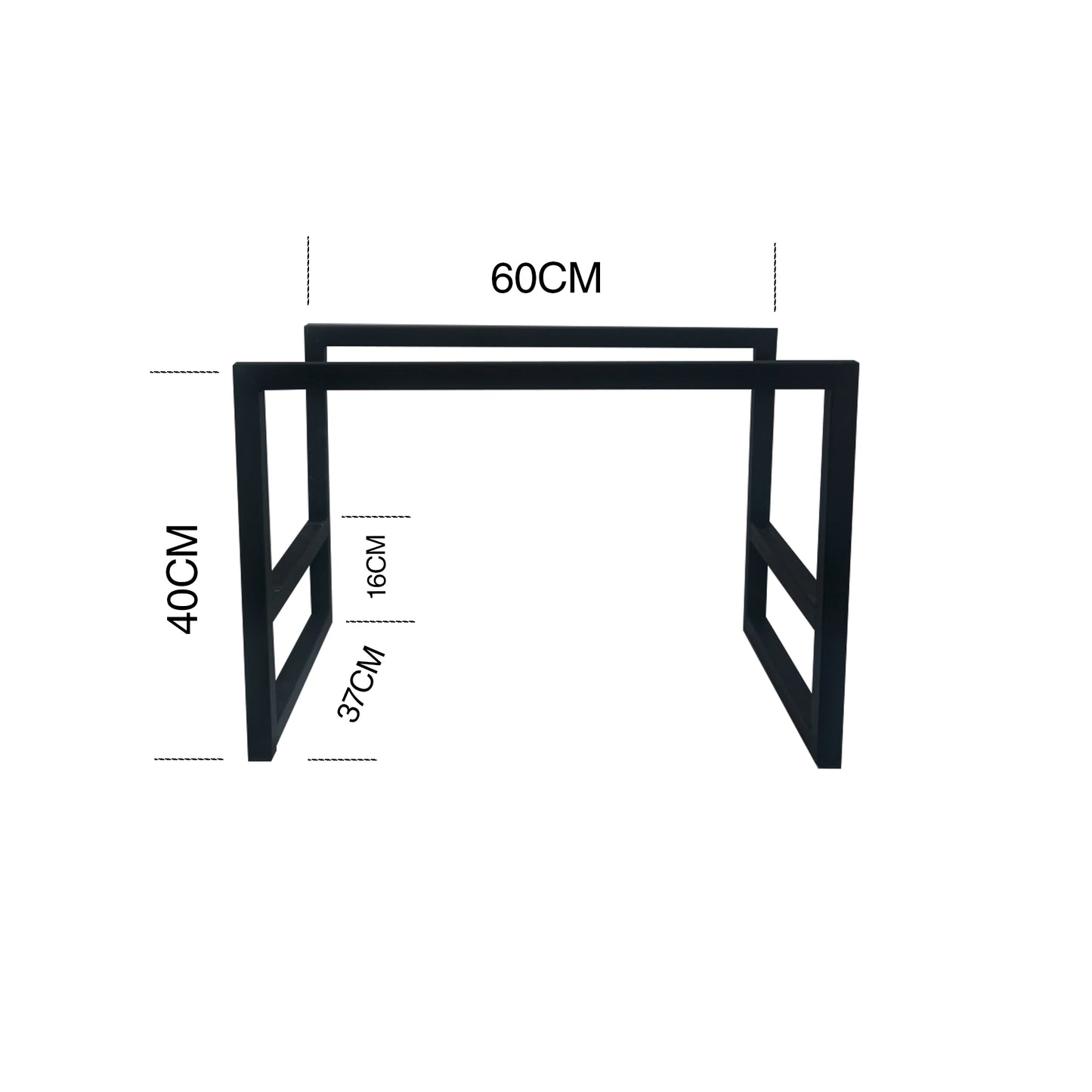 Soporte Jardinera 60 largo x 37 ancho x 40 alto