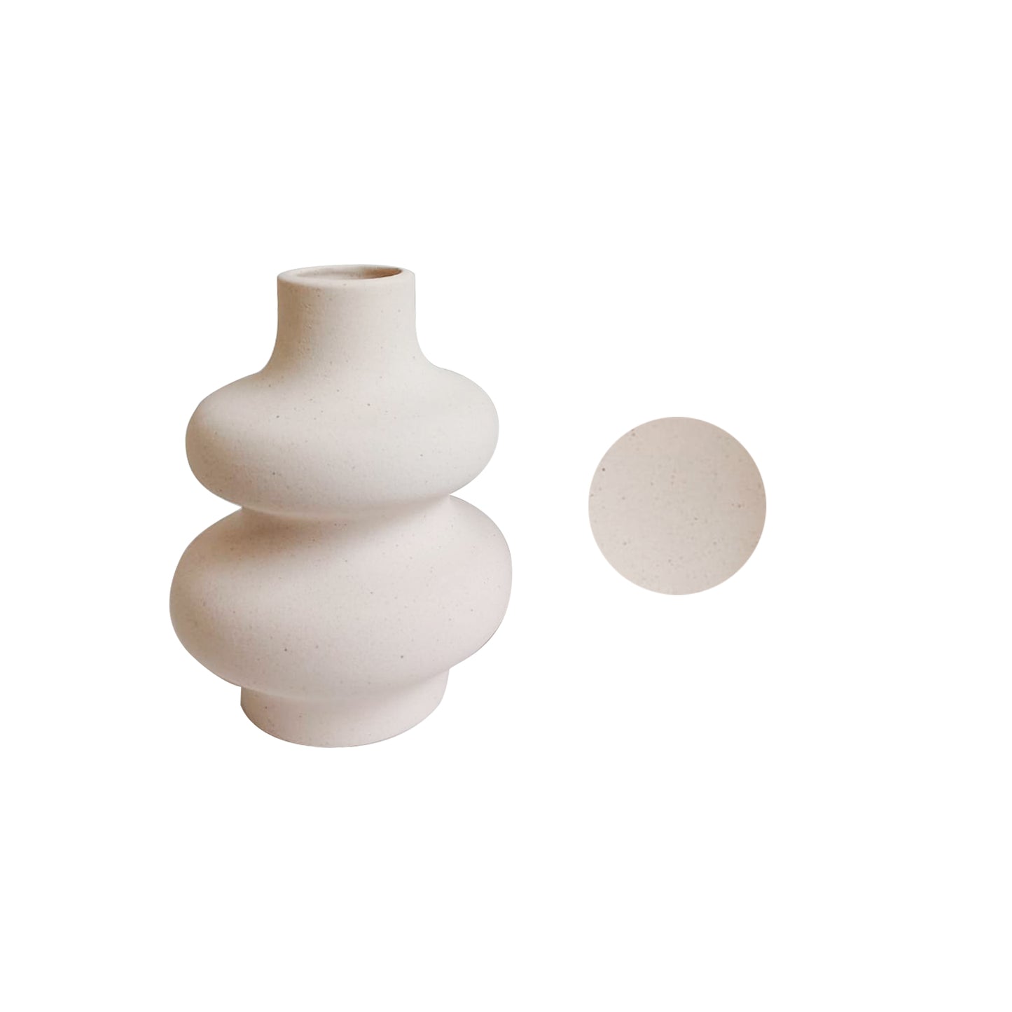 Florero YW030-1 Efecto Piedra Pulida