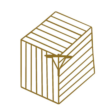 Aplique para pared diseño cubo