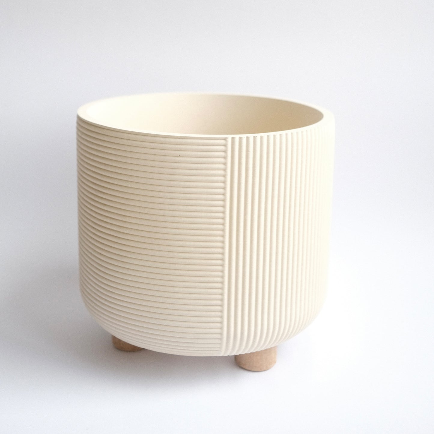Matera Contemporáneo con Patas 23cm D X 23cm H Concreto COD 5637