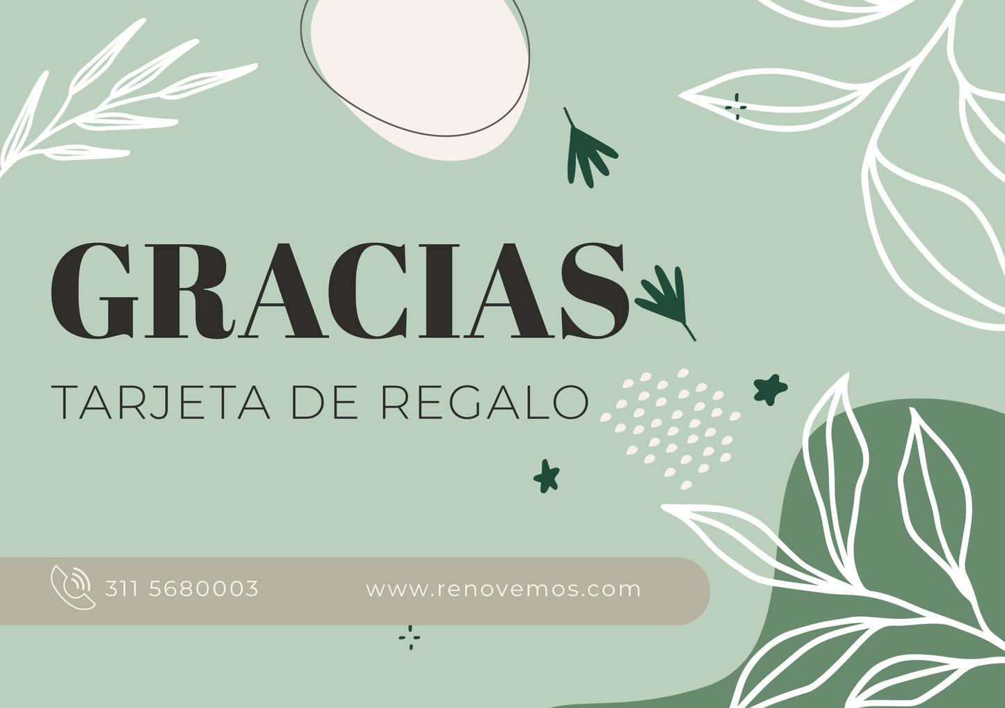 Tarjeta de Regalo GIFT CARD