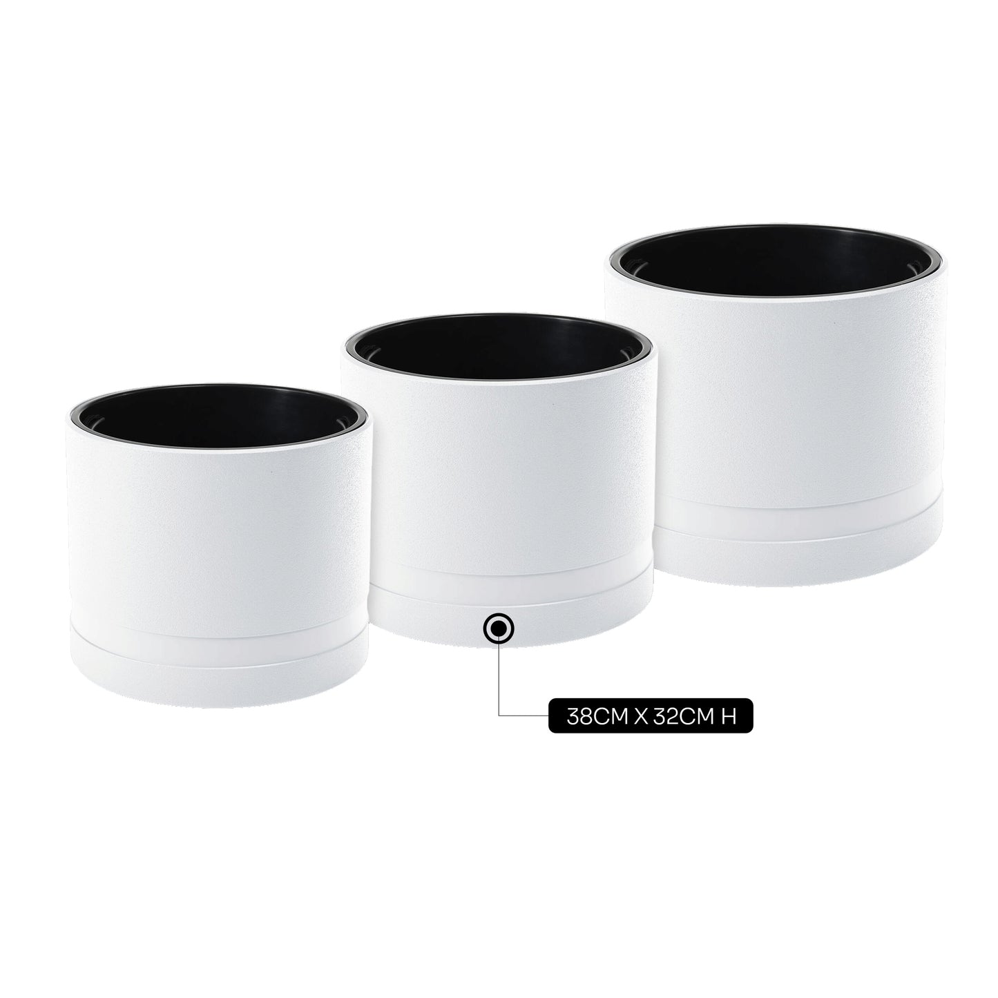 Matera Koma Cylinder 38cm x 32 H