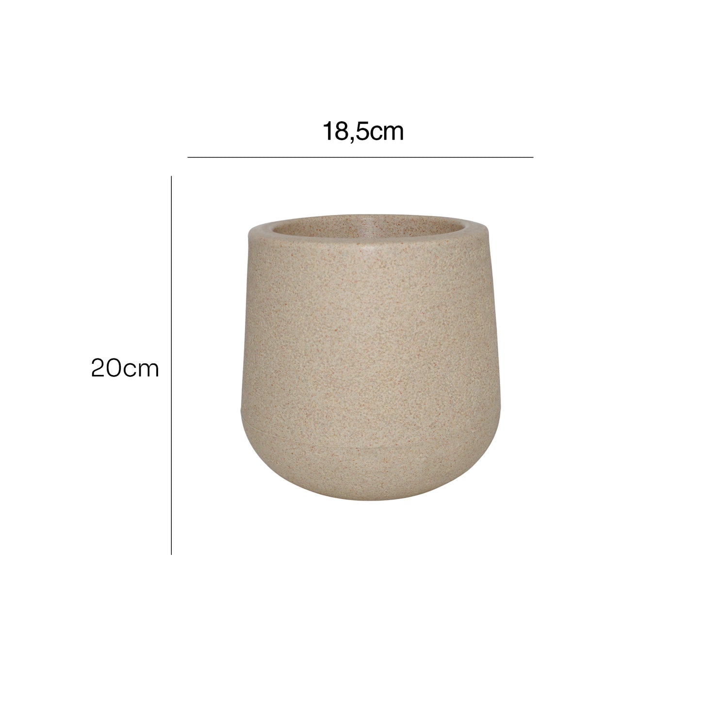 Matera Maragogi 18,5cm 20cm H