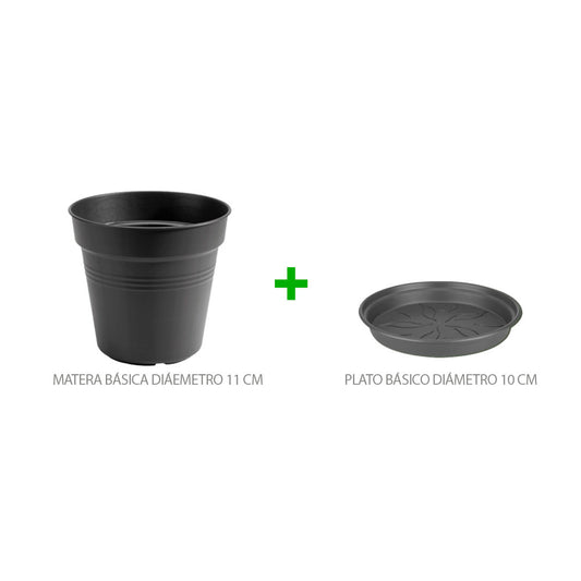 Matera-Básica-Diámetro-11-Cm-Living-Black-Con-Plato